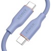 앤커 3세대 파워라인 플로우 USB C-C타입 PD 고속충전 100W 케이블, 90cm, 퍼플 그레이, 1개