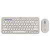 로지텍 PEBBLE 2 COMBO 키보드 마우스 세트, 920-012264, 샌드그레이, 텐키리스