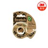 쓰리엠 스카치 매직테이프 그리너 디스펜서 18mm x 15m 123, 4개, 투명 (Clear)