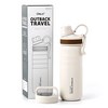 오슬로 아웃백 트래블 텀블러, 아이보리, 500ml, 1개