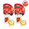 3M 스카치 투명 테이프 583D 18mm*30m 2개+550D리필2개 세트, 1개