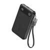 앤커 파워뱅크 10000mAh 22.5W 보조배터리 고속충전 기내반입 C타입 케이블 일체형 아이폰 갤럭시, 블랙, A1257