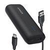 앤커 C타입 USB 동시고속충전 미니 보조배터리 + C타입 케이블, A1112, 블랙