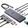 UGREEN 유그린 Revodok 12포트 USB3.2 C타입 멀티허브 |삼성덱스 맥북 호환|트리플 모니터 확장|4K120Hz|10Gbps|SD카드 리더기|기가비트|PD100W, 1개, Grey