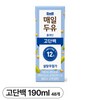매일유업 매일두유 고단백, 190ml, 48개