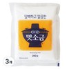 미원 맛소금, 250g, 3개