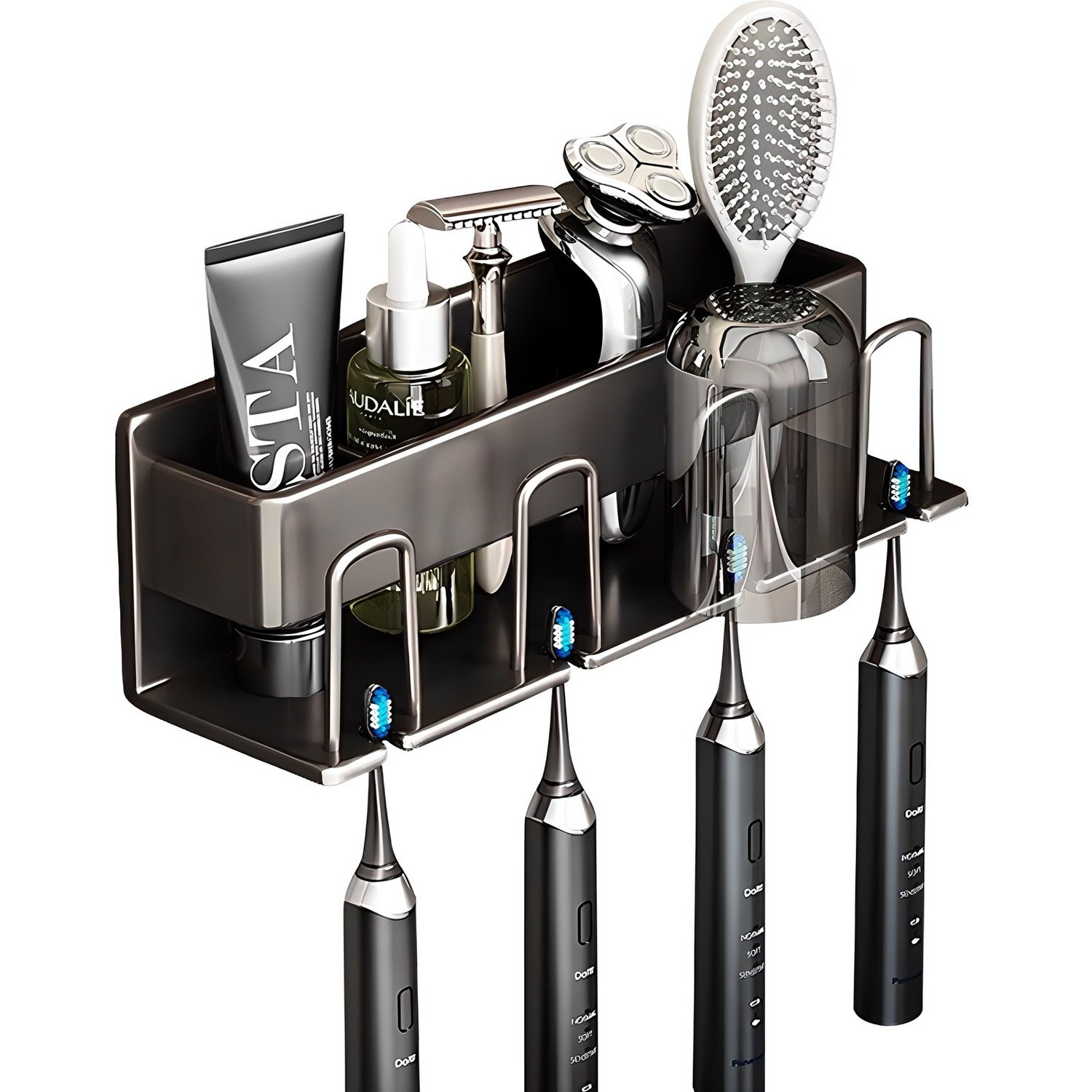 무식이네 호텔식 알루미늄 접착 칫솔걸이 리뷰 칫솔꽂이