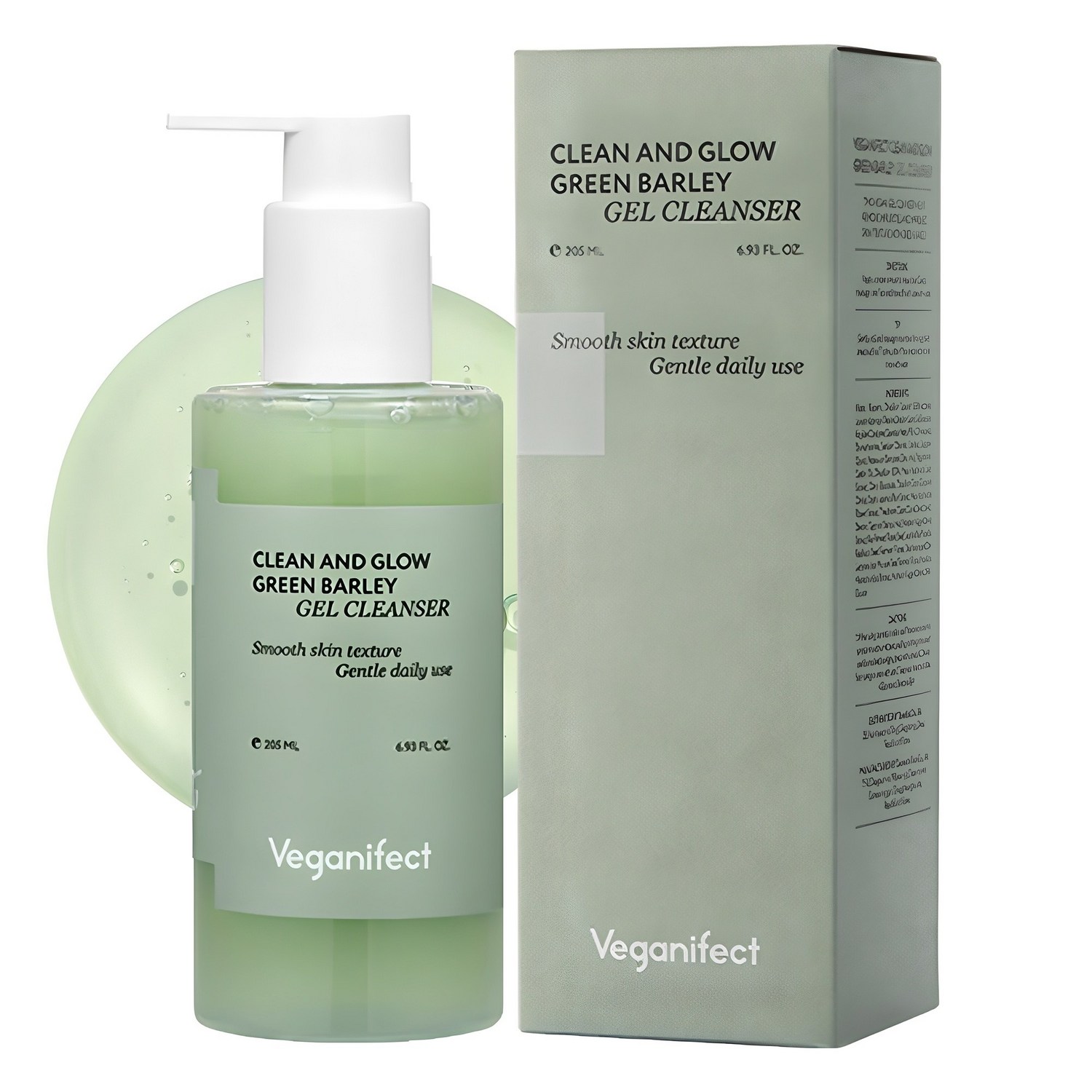 비건이펙트 클린 앤 글로우 청보리 젤 클렌저 리뷰 젤클렌저