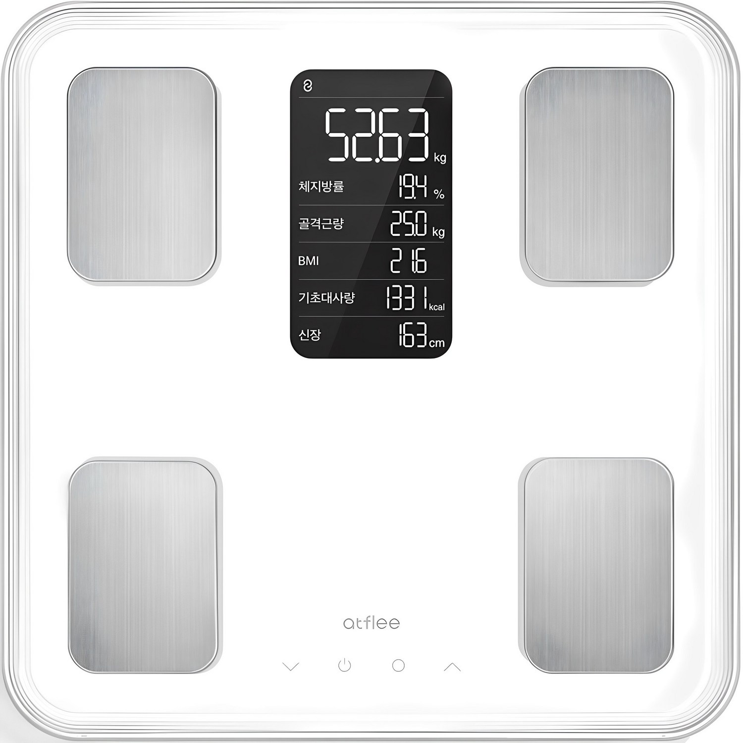 현대인의 스마트한 체중 관리, 앳플리 TX 스마트 더블스마트인 바디 체중계 앳플리