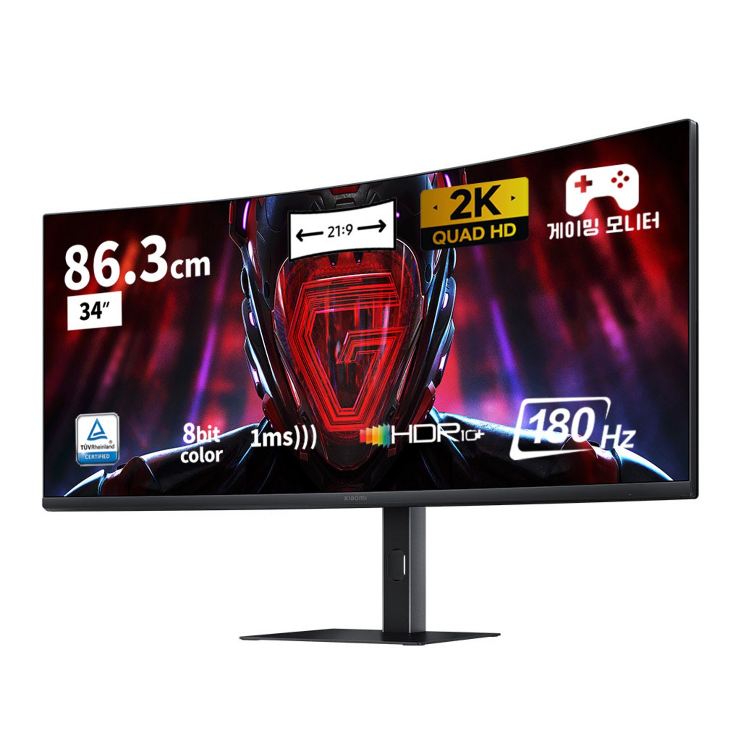 샤오미 86cm WQHD 커브드 게이밍 모니터 G34WQi 144모니터 샤오미 86cm WQHD 커브드 게이밍 모니터 G34WQi 144모니터