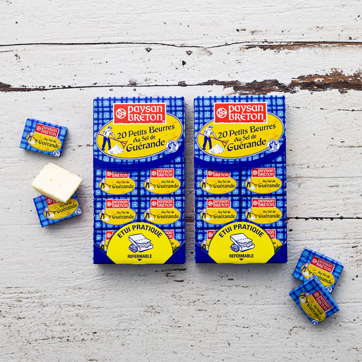 페이장 브레통의 풍미로운 쁘띠 게랑드버터로 요리에 풍부한 맛을 더하세요!