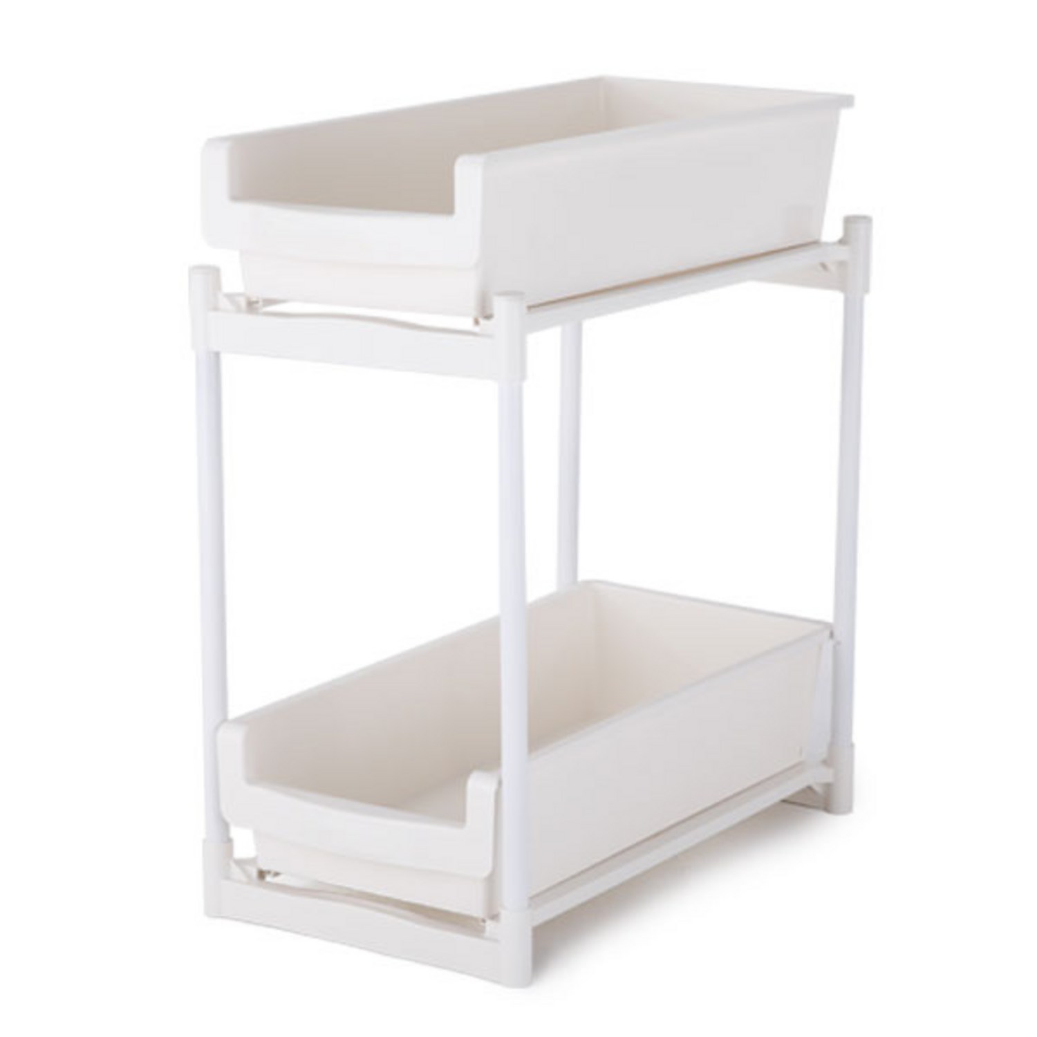 플라팜 슬라이딩 싱크인 수납 정리대 2단으로 좁은 싱크대 하부장을 효율적인 공간으로!