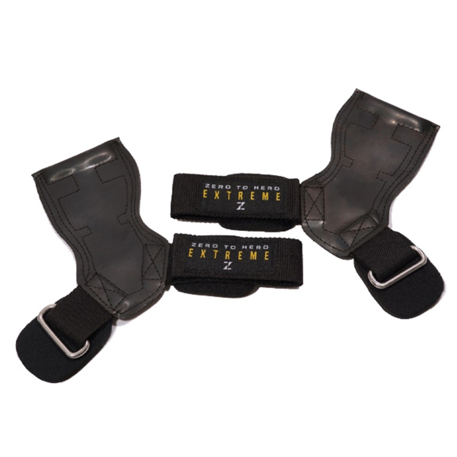 제로투히어로 프로 그립 헬스 스트랩, 1개, 옐로우