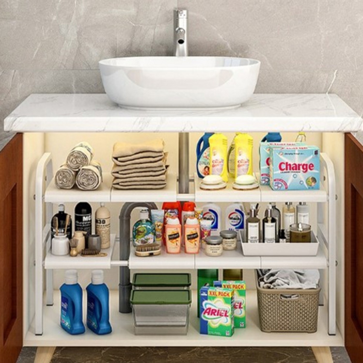 금깨비 싱크대 하부장 정리대로 좁은 주방에 마법같은 공간을!