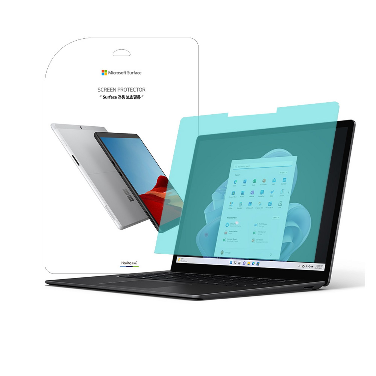 마이크로소프트 서피스 랩탑5 고화질 액정보호필름, 1세트