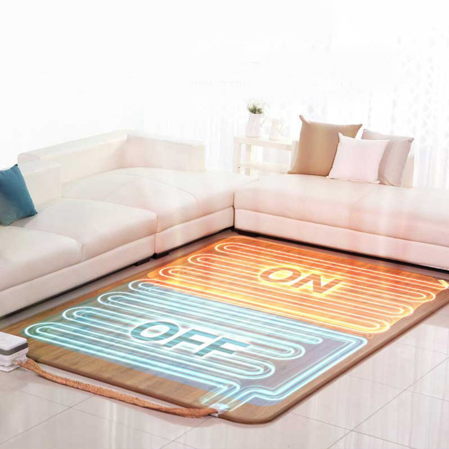 포근함과 따뜻함을 선사하는 일월 나노륨 온수 카페트매트 모노륨으로 아늑한 겨울을!