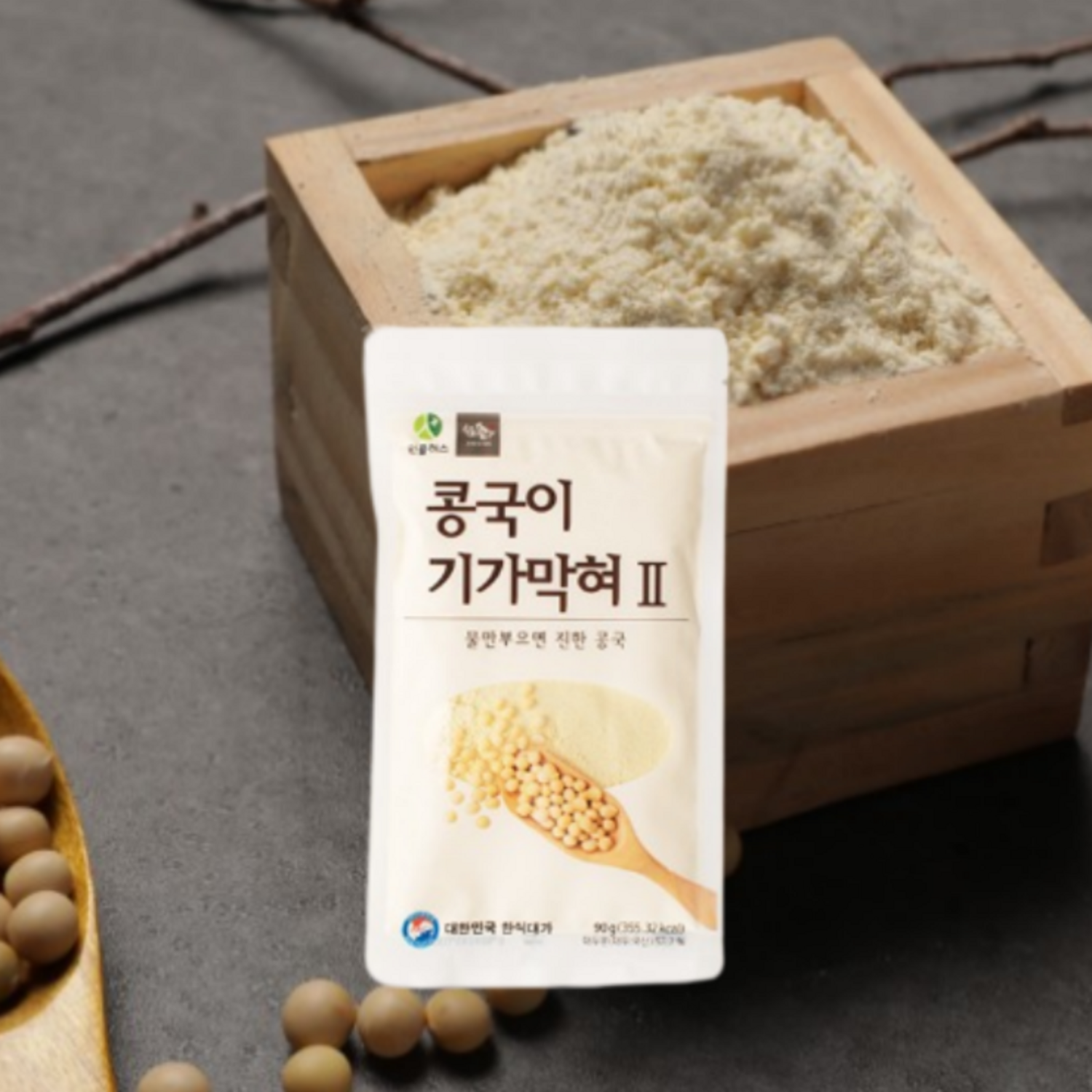 콩국이기가막혀: 초림단지묵의 건강하고 맛있는 콩국수 가루