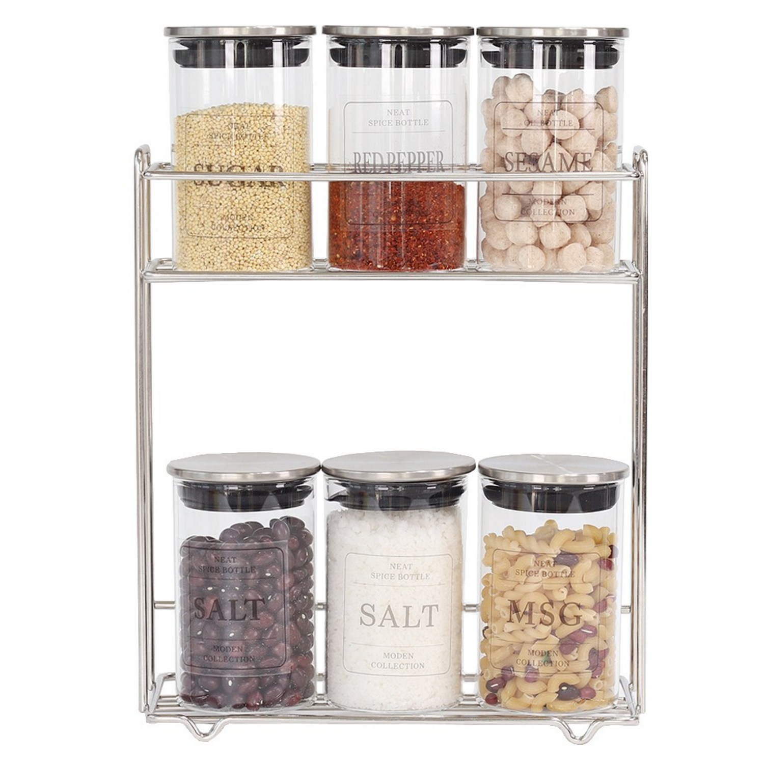 위생적인 내열유리, 완벽 밀폐로 주방을 빛내는 NHB 유리 양념통!