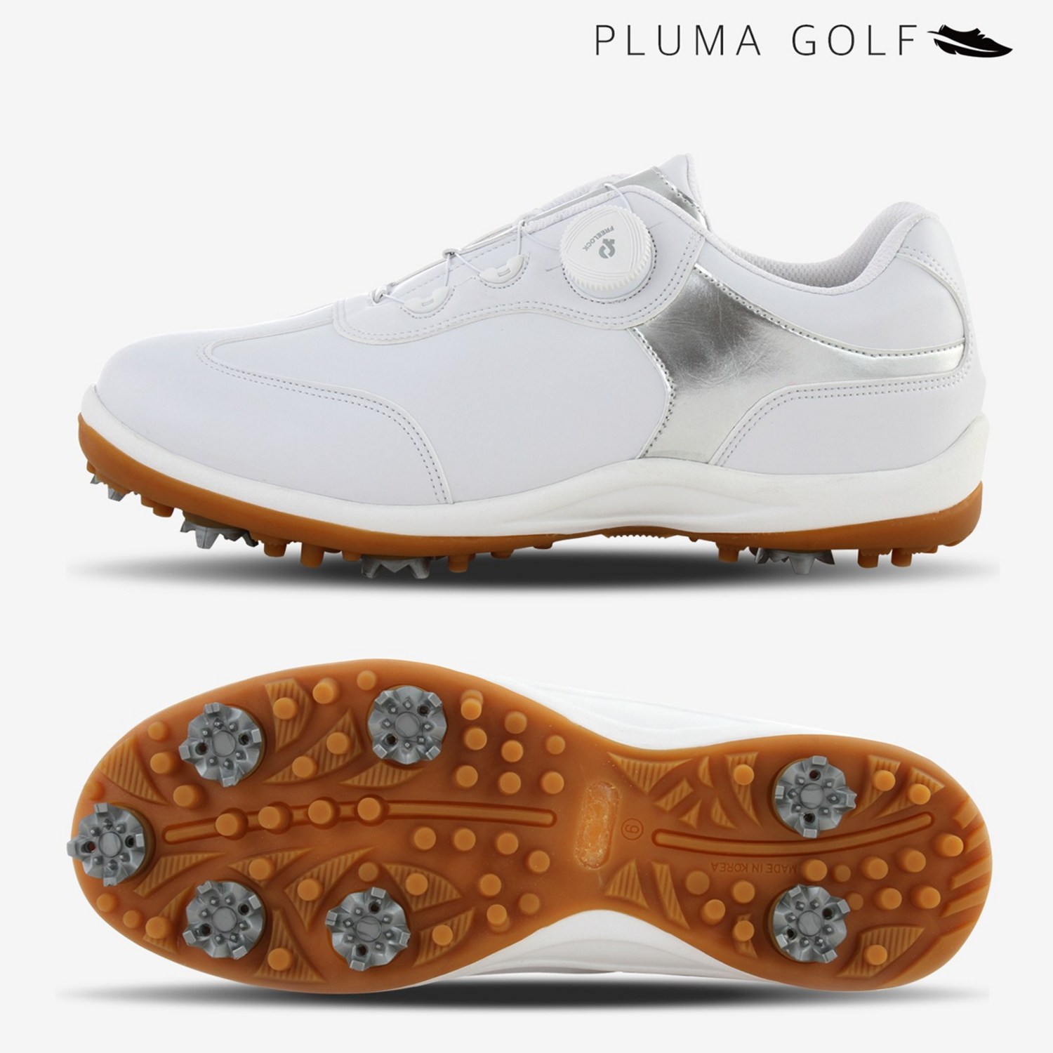 플루마(PLUMA) 리베라 다이얼 남성용 스파이크 골프화
