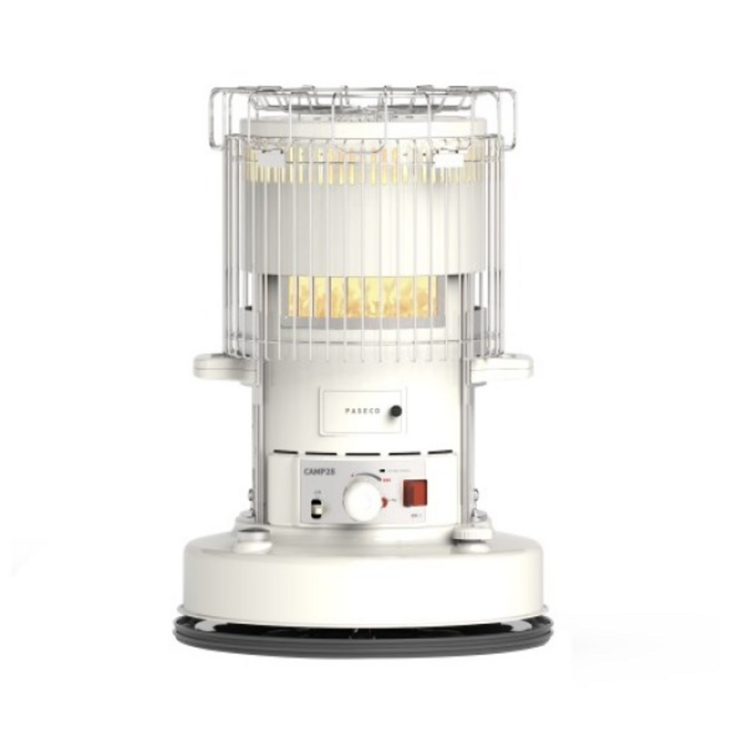 겨울 캠핑의 낭만을 따스하게 채워줄 파세코 CAMP-28 아이보리 캠핑난로