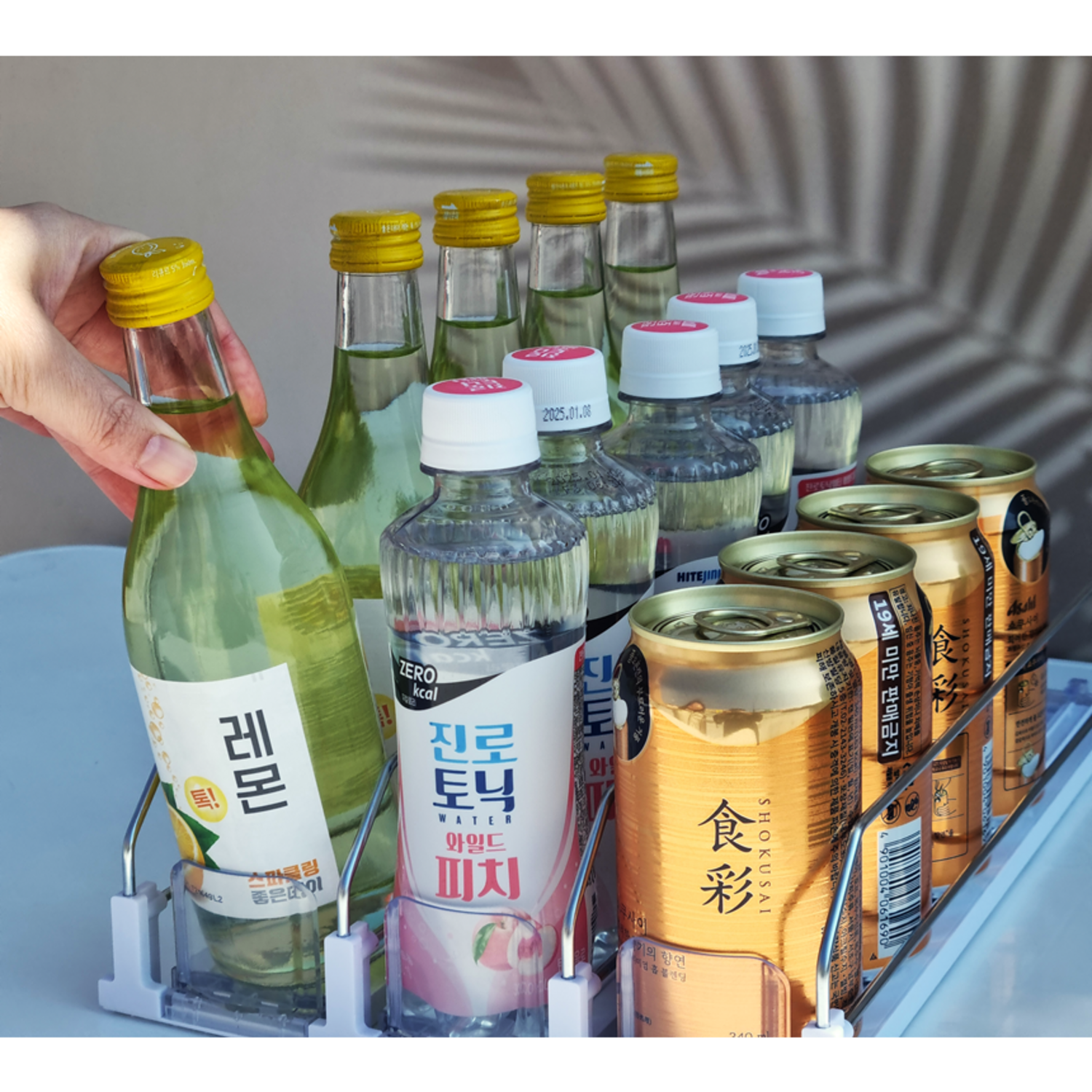 냉장고 정리 끝판왕, 탱이하우스 음료수 디스펜서