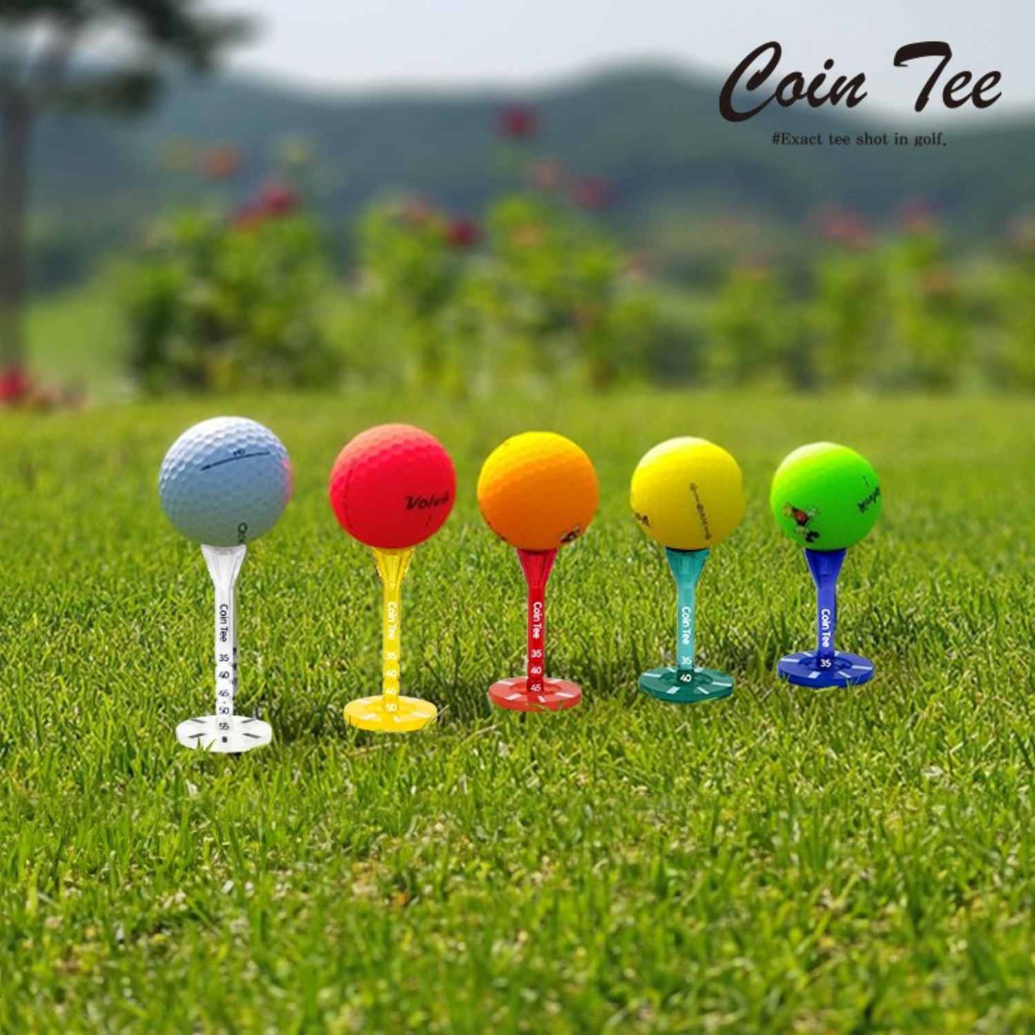 여름 라운딩의 필수 아이템, 쿨샷 코인티 골프티꽂이