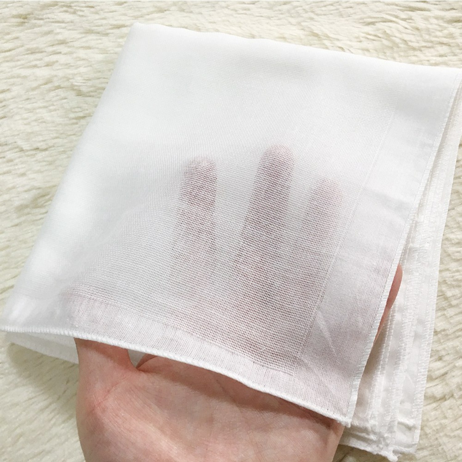 아기 피부를 위한 안심 선택, 국산 순면 무형광 거즈면 가제 손수건