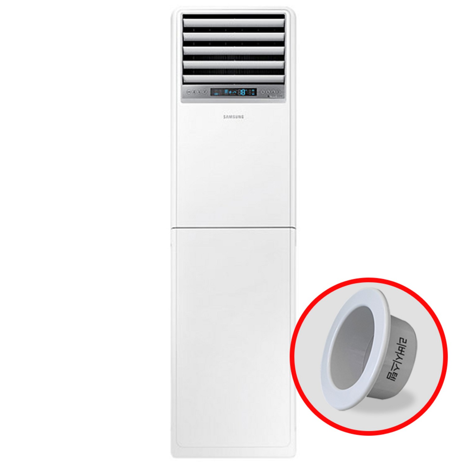 삼성 냉난방기: 18평형 인버터 냉온풍기로 사계절 쾌적함을, 리버시스템 홀캡 특급 설치로 완벽함을 더하다!