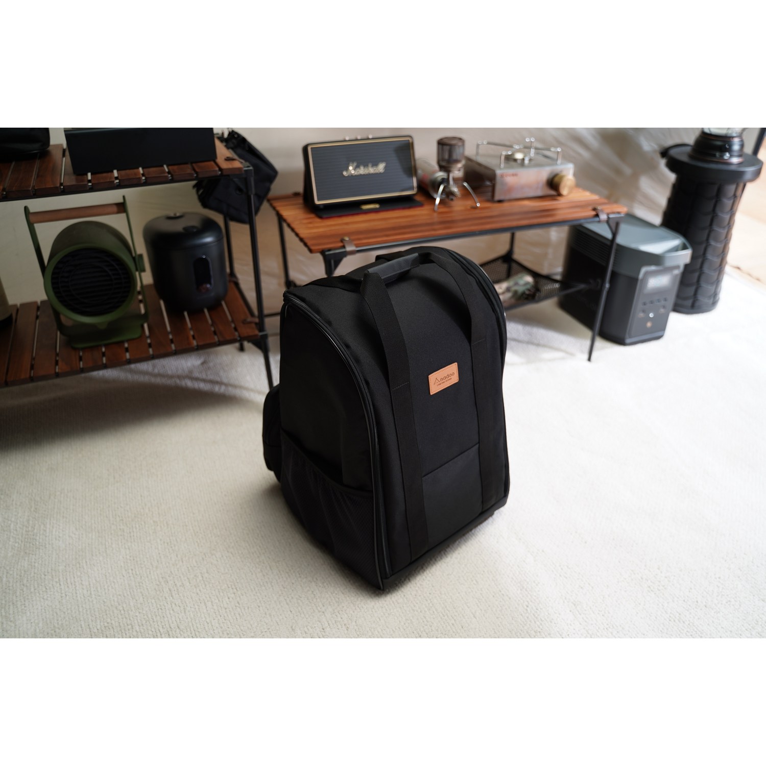 안전하고 따뜻한 캠핑을 위한 완벽한 선택, 나두캠핑 이와타니 팬히터 가방