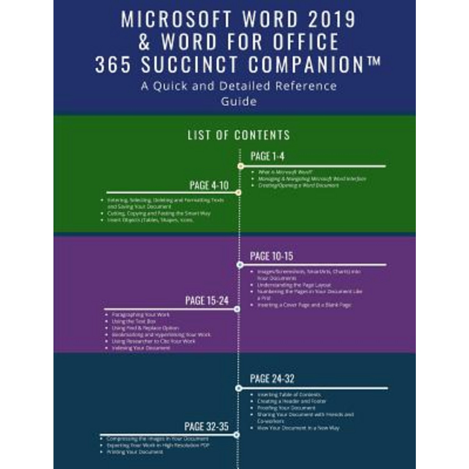 (영문도서) Microsoft Word 2019 & Word for Office 365 Succinct Companion(TM ...