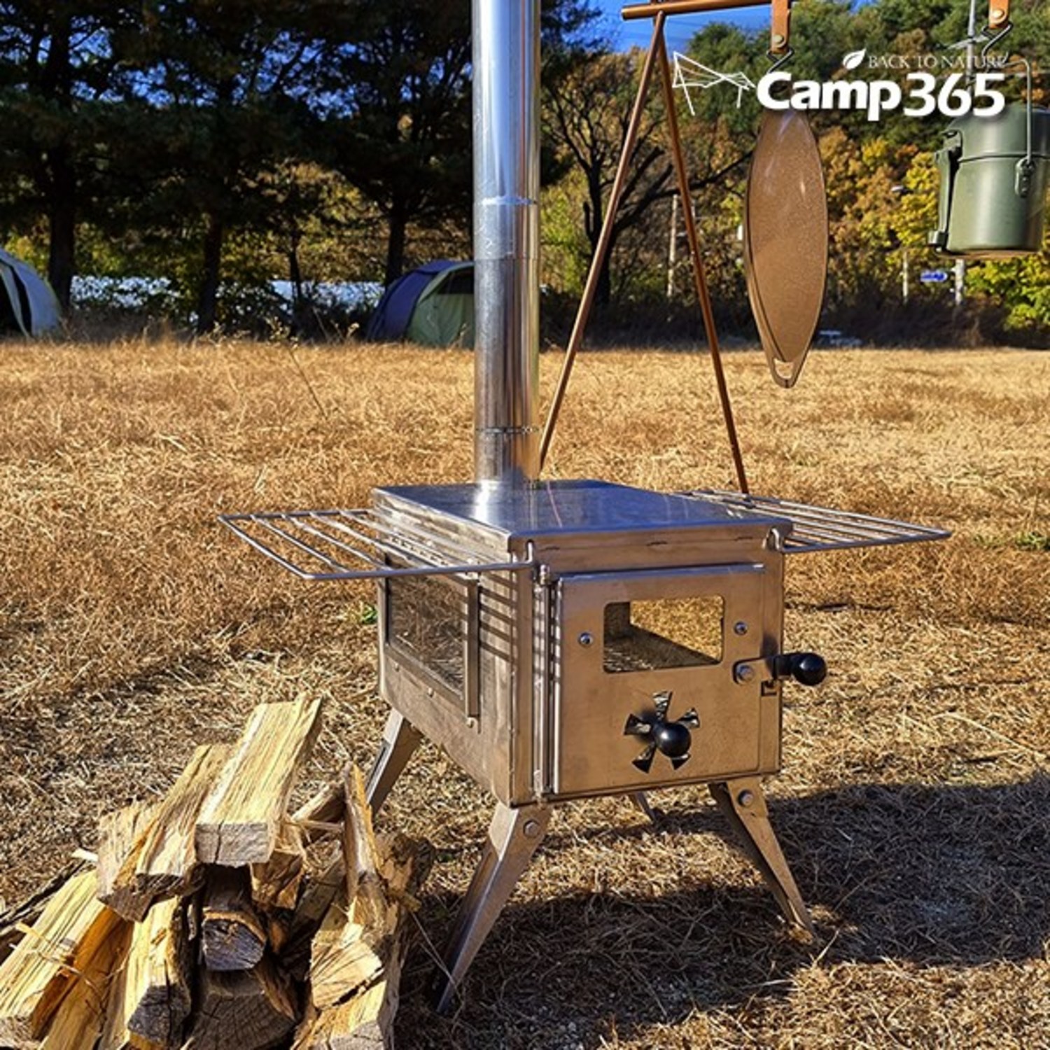 캠프365 화목난로로 겨울 캠핑의 낭만을 불 지피다