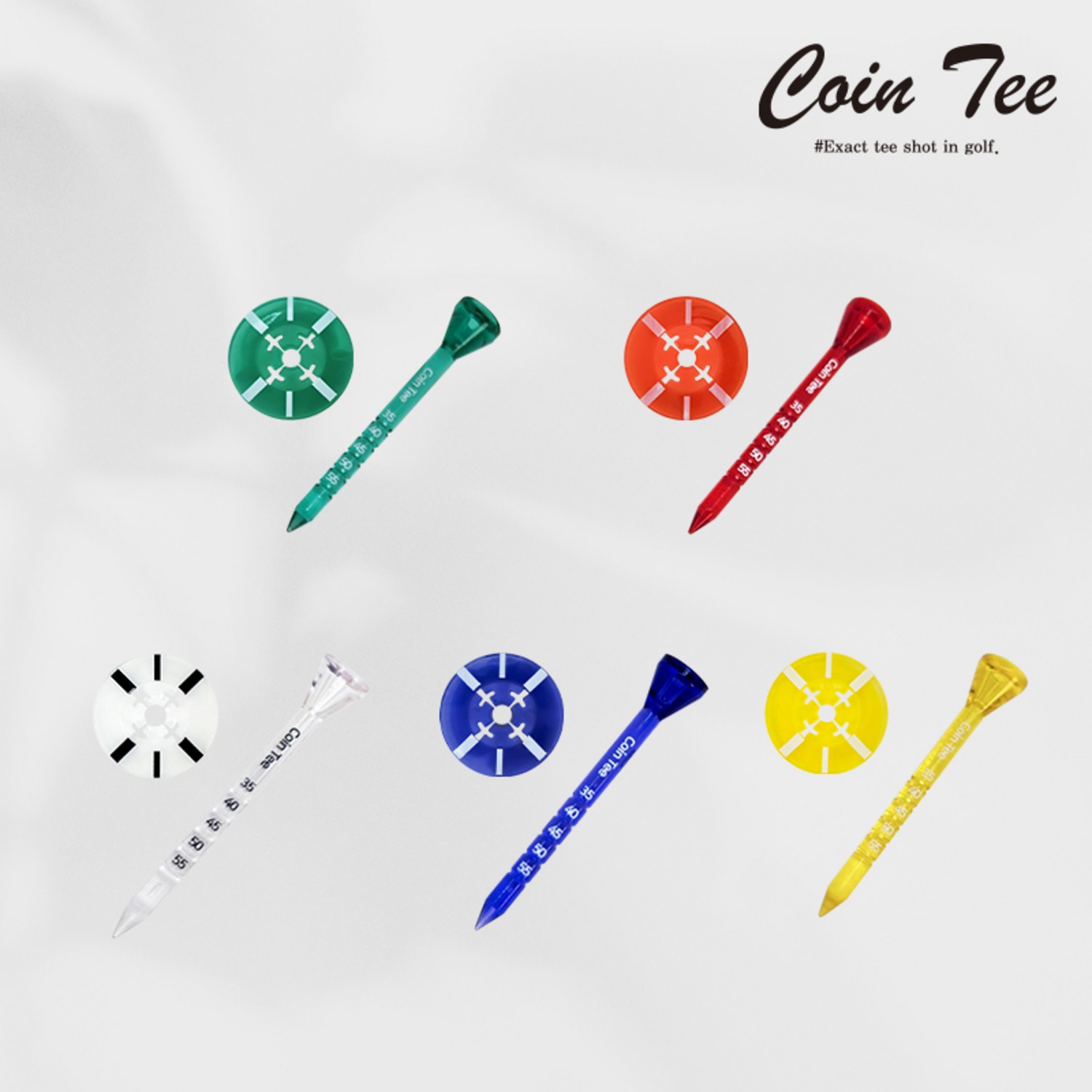 여름 라운딩의 필수 아이템, 쿨샷 코인티 골프티꽂이