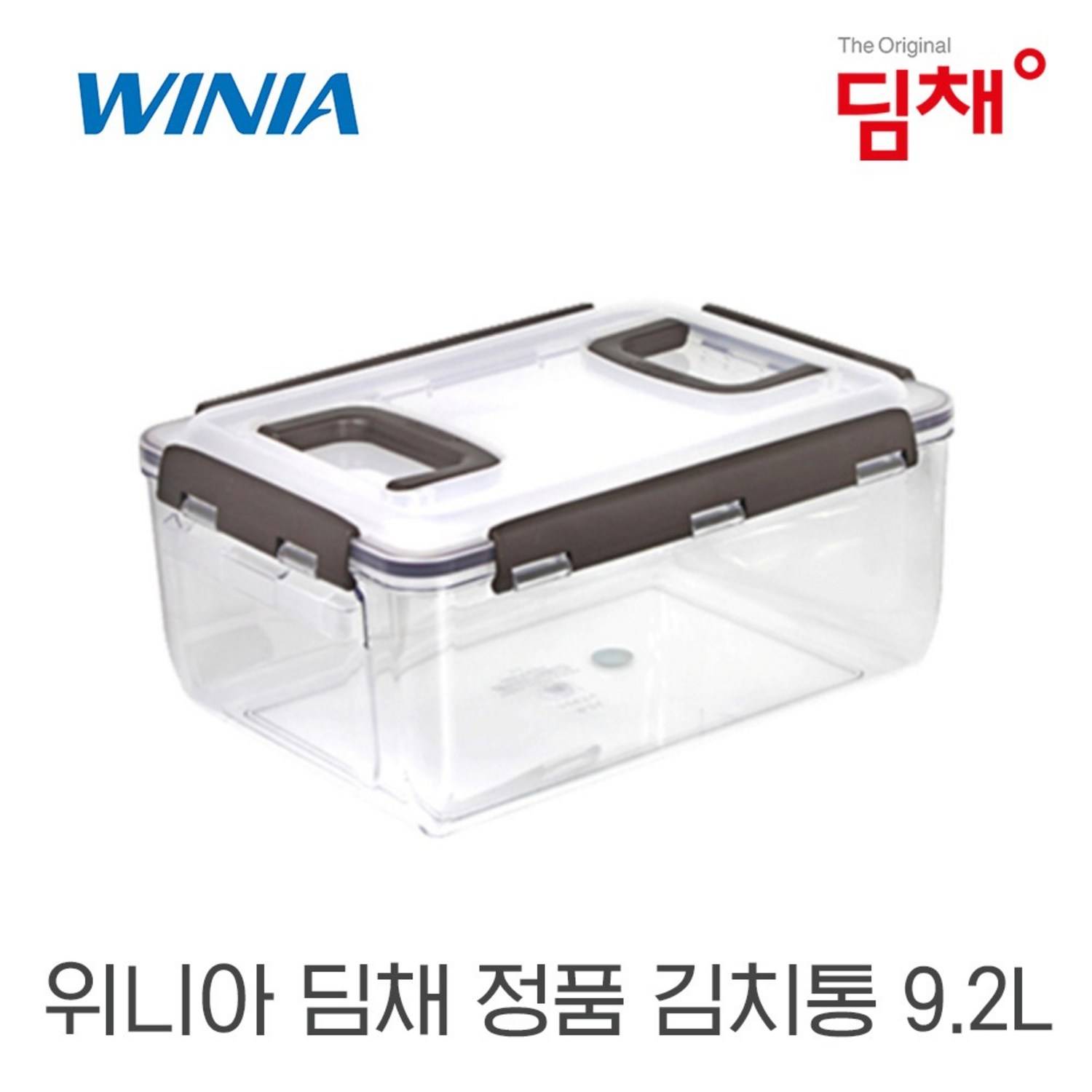 추천상품 정품 딤채 김치통 위니아 김치냉장고 용기 투명 땅속 Bio 9.2리터 WD138791 소개