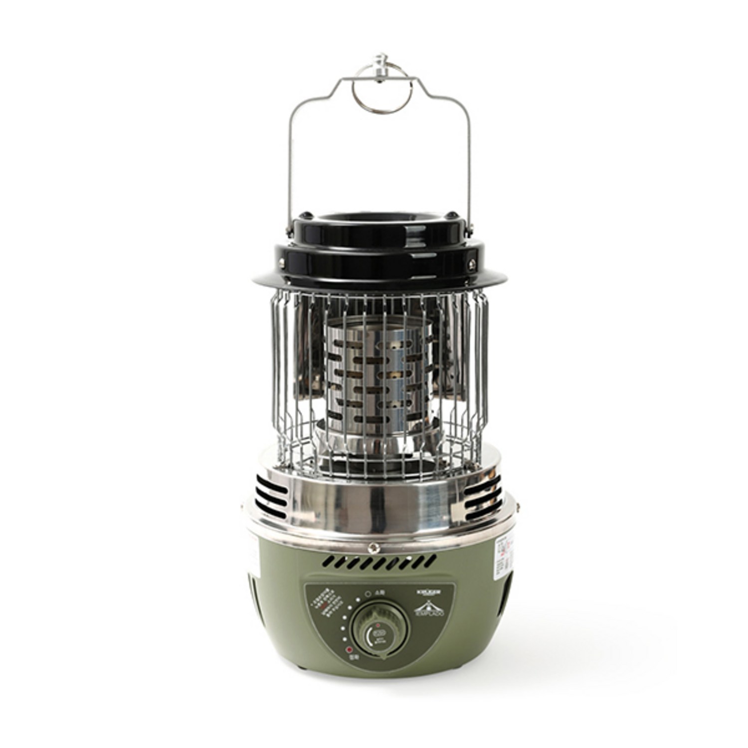 카키 그린의 따스함으로 채우는 아웃도어, 휴앤봇 캠핑 가스히터