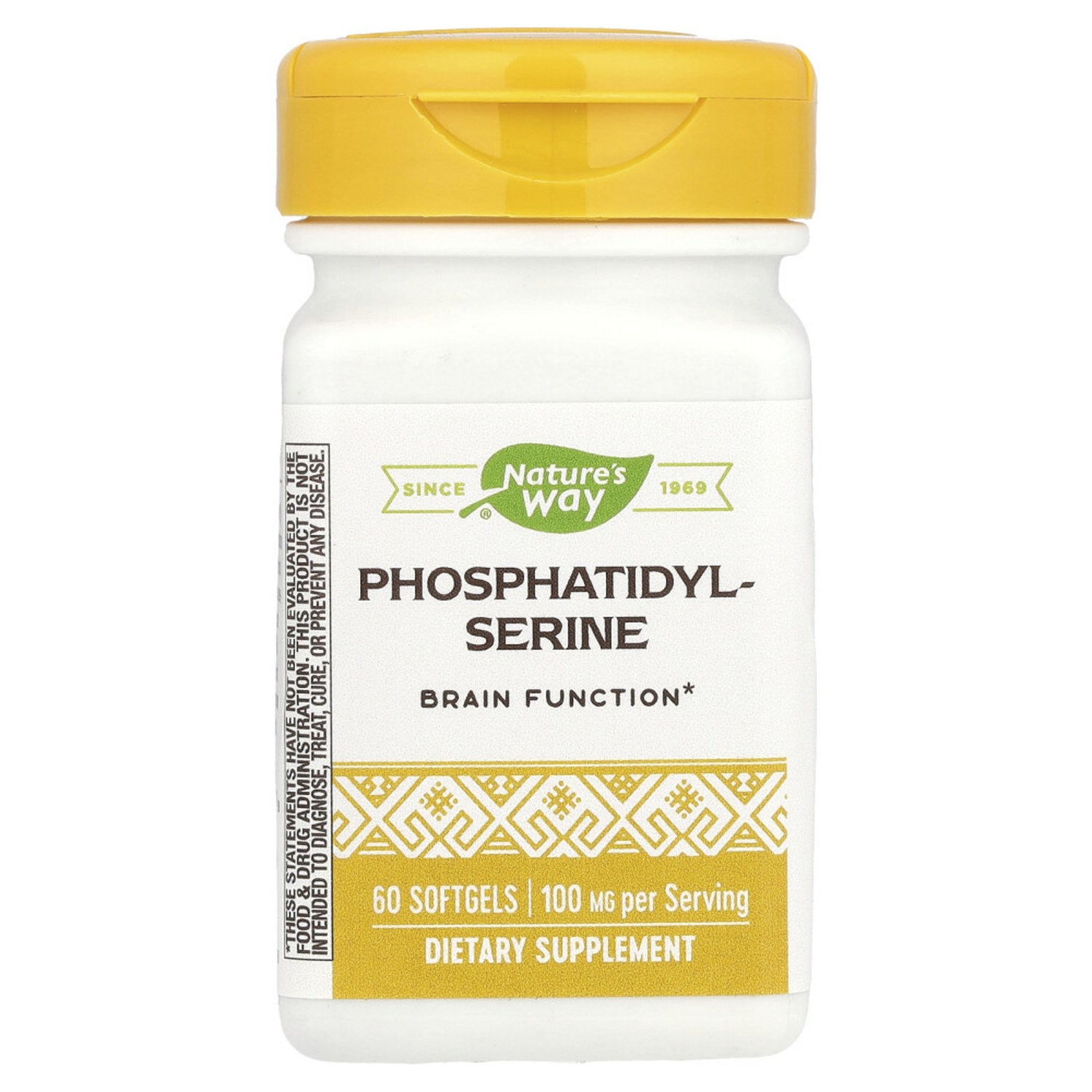 Nature's Way Phosphatidylserine 네이처스웨이 포스파티딜세린, 60정, 3개