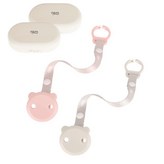 Coral pink + light gray