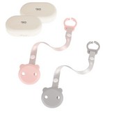 Coral pink + deep gray