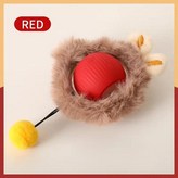 3. Red Plush ball