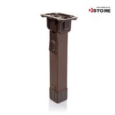접이식사각다리(다용도)_다크브라운1p × 1개