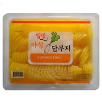 웰빙 아삭 단무지 반달단무지, 1개, 2.6kg