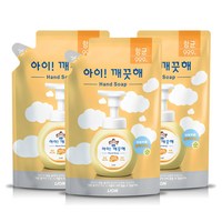 아이깨끗해 폼 핸드솝 순 파우더향 리필, 3개, 450ml