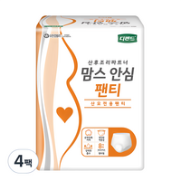 디펜드 여성용 맘스 안심팬티 성인기저귀 프리사이즈, FREE(onesize), 8매입, 4개