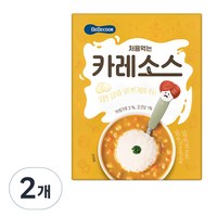 베베쿡 처음먹는 덮밥 소스, 카레, 200g, 2개