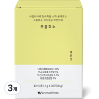 푸름웰니스 푸름효소 레몬맛 30p, 90g, 3개