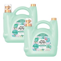 AURA 초고농축 섬유유연제 스모키머스크 본품, 5.5L, 2개