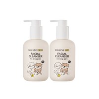 쏭레브 키즈 페이셜 클렌저 사탕향, 180ml, 2개