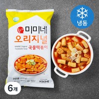 미미네 오리지널 국물떡볶이 (냉동), 570g, 6개