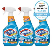 유한락스 멀티액션 욕실청소용, 510ml, 3개