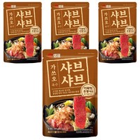 샘표 가쓰오 샤브샤브 육수 3~4인분, 200g, 4개