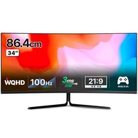 한성컴퓨터 WQHD 1500R 게이밍 리얼 모니터, 86.4cm, TFG34Q10W(일반)